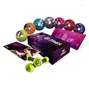 Zumba Fitness Exhilarate Body Shaping System DVD workout weights dance
